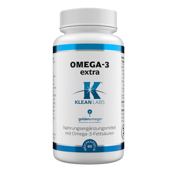 Omega-3 Extra Klean Labs Kapseln 60 St