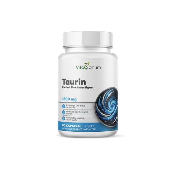 VitaSanum® - Taurin 1500 mg 60 Kapseln 60 St