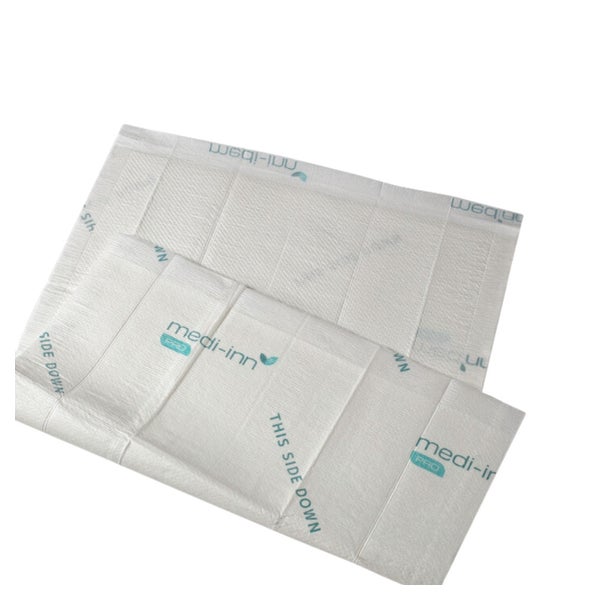 Medi-Inn PRO Krankenunterlagen PRO DRY, 60 x 90 cm, extrem saugstark, weiß 10 St