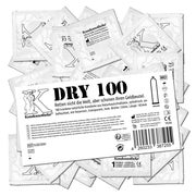 «DRY Kondome» – 100 Stück, 53 mm, vegan, ohne Gleitmittel (100 Kondome) 100 St
