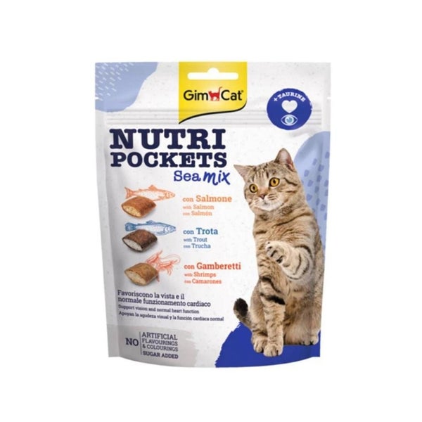 GIMCAT Nutri Pockets Sea Mix 0,15 kg