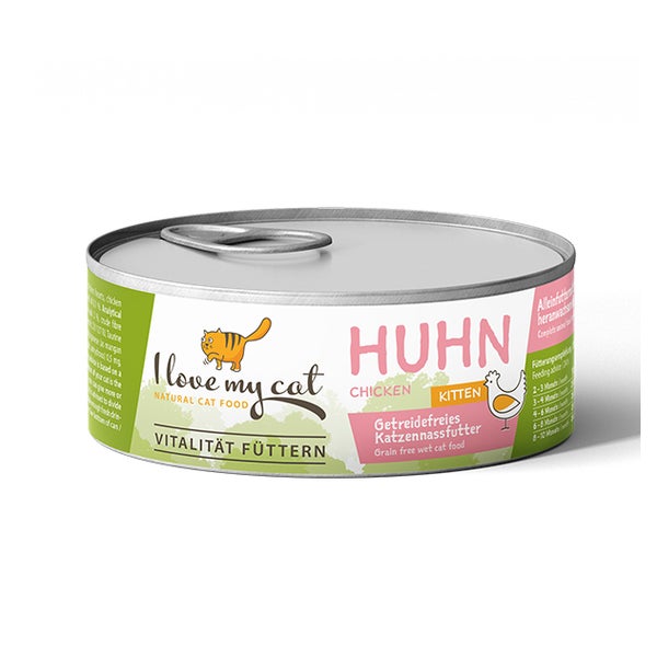 I love my cat Kitten Nassfutter mit Huhn 100 g 100 g