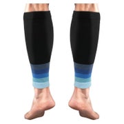 Kompression Wadenbandage 2 Stück für Sport Laufen Farbverlau 1 St