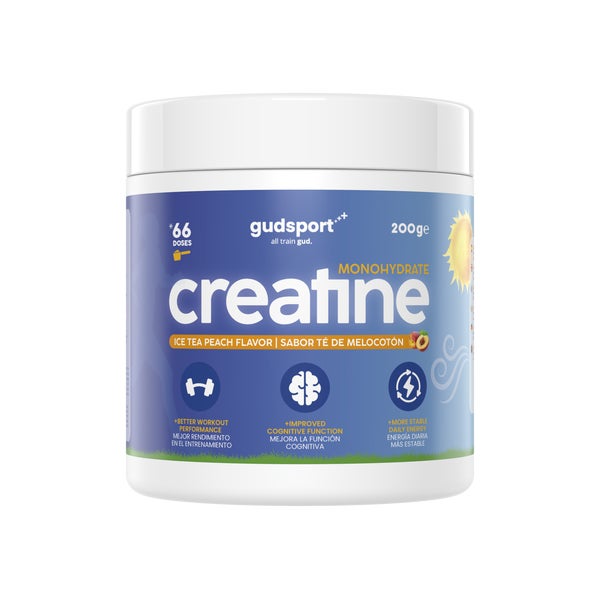 gudsport® Kreatin monohydrat Eistee Pfirsich Geschmack 200g 1 St