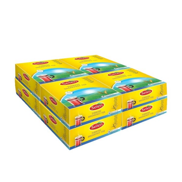 SELEN Turkish Breakfast Tea - 8 Packungen 1440 g