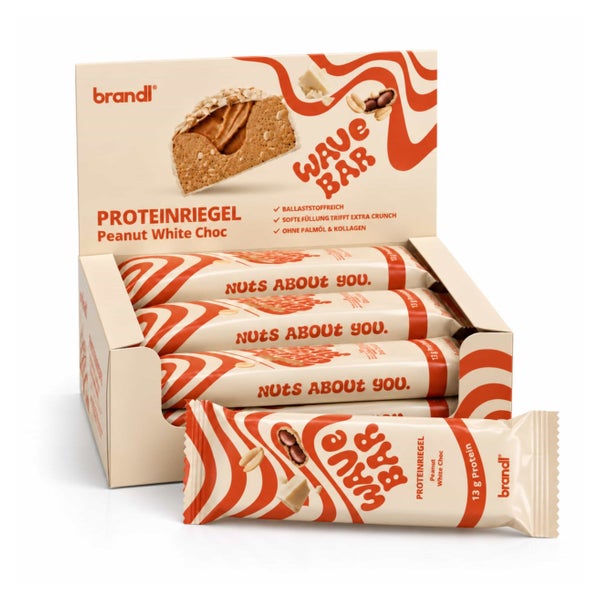 Wavebar Peanut White Choc | Der Proteinriegel, der einfach alles kann