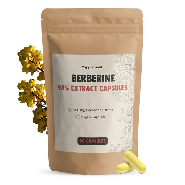 Cupplement - Berberin Extrakt  400 mg - Tabletten 60 St