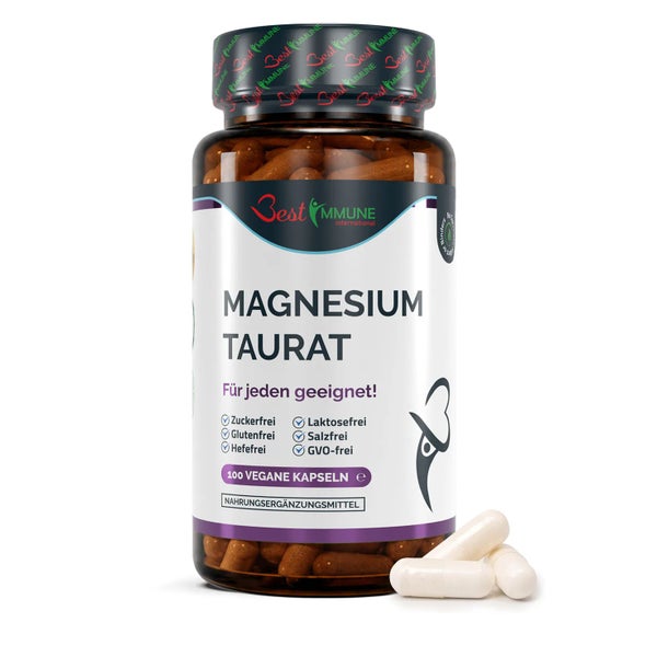 Best Immune Natürliches Magnesiumtaurat 500mg 100 St