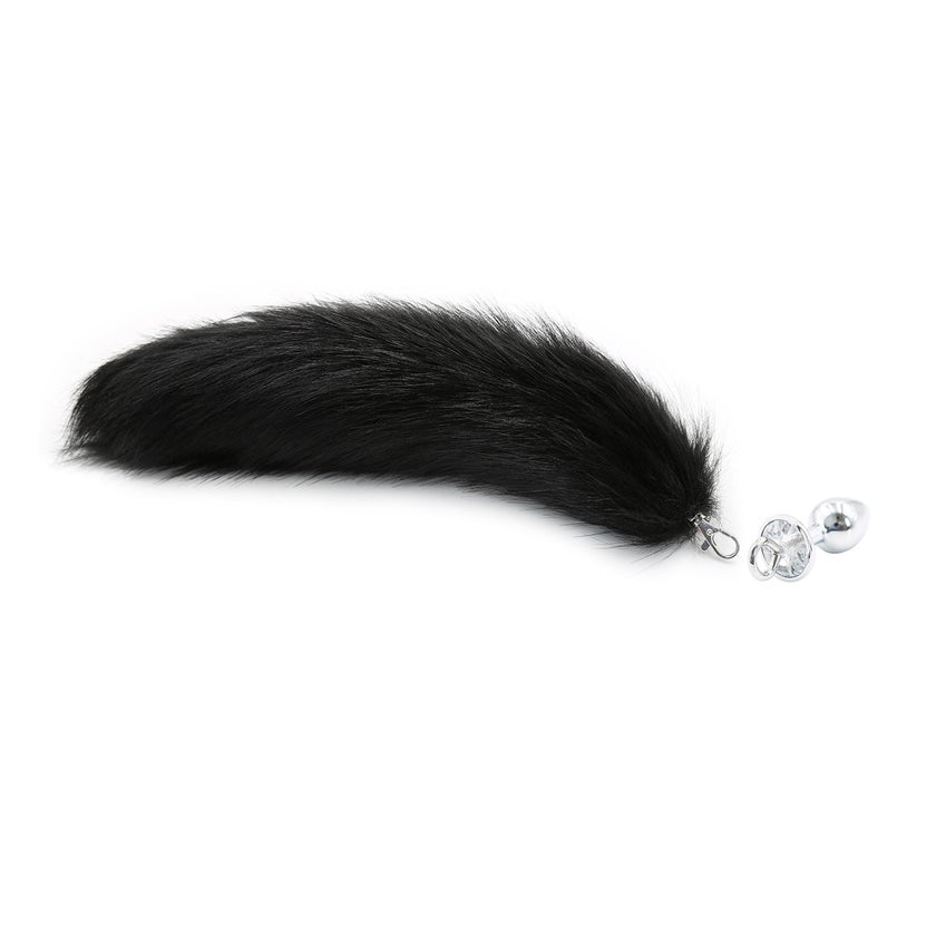 männer befriedigen sich selbst Anal Plug mit Schwarz Fuchsschwanz 1 St günstig kaufen