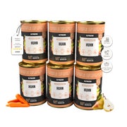 Monoprotein Huhn Nassfutter für Hunde 6er 2400 g
