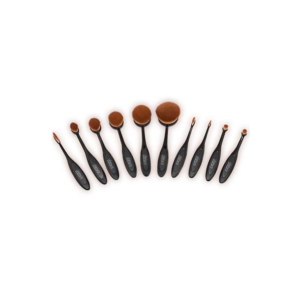 Italian Design ACCESSORIES 10 Makeup brushes Set  .