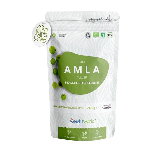 WeightWorld Bio Amla Beeren Pulver 200 g