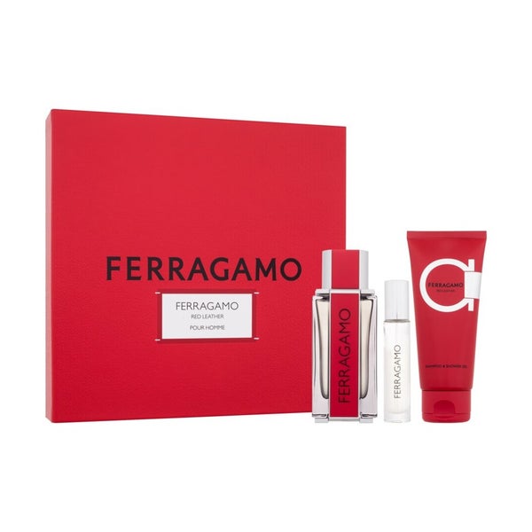 Ferragamo Ferragamo Rotes Leder