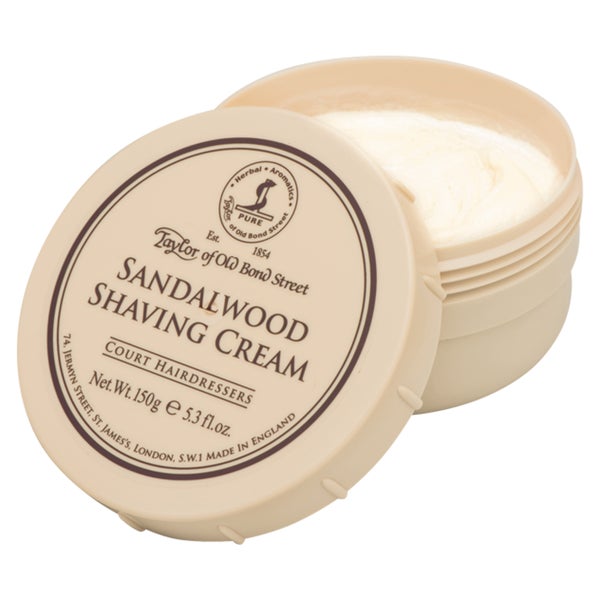 Taylor of Old Bond Street, Sandalwood Shaving Cream 150 ml