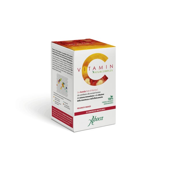 Aboca Vitamin C Naturcomplex Kautabletten 30 St