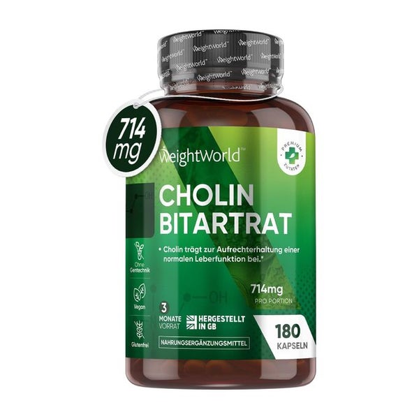WeightWorld Cholin Bitartrat 180 St