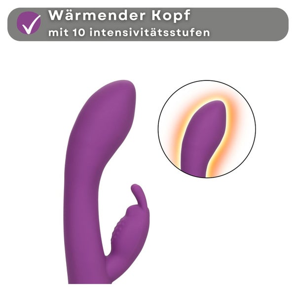 wärmender dildo DORCEL wärmender Rabbit Vibrator