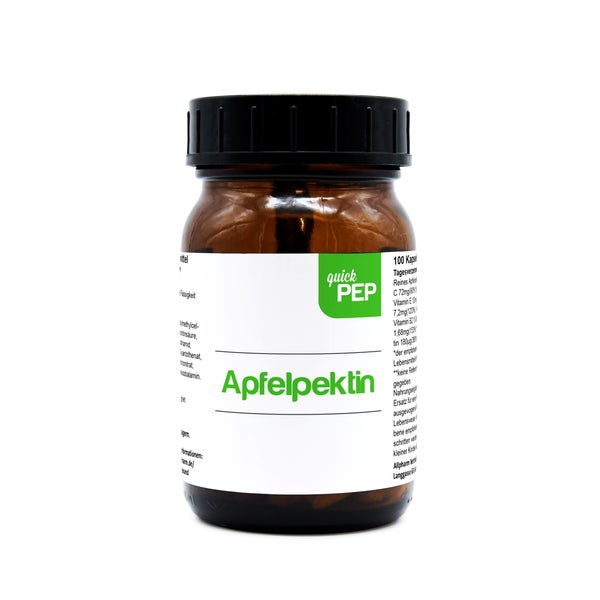 quickPEP Apfelpektin Kapseln 100 St