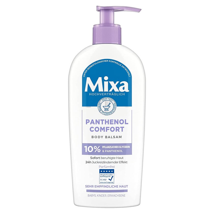 Mixa Panthenol Comfort Body Balsam, juckreizlindernder und beruhigender Balsam 250 ml