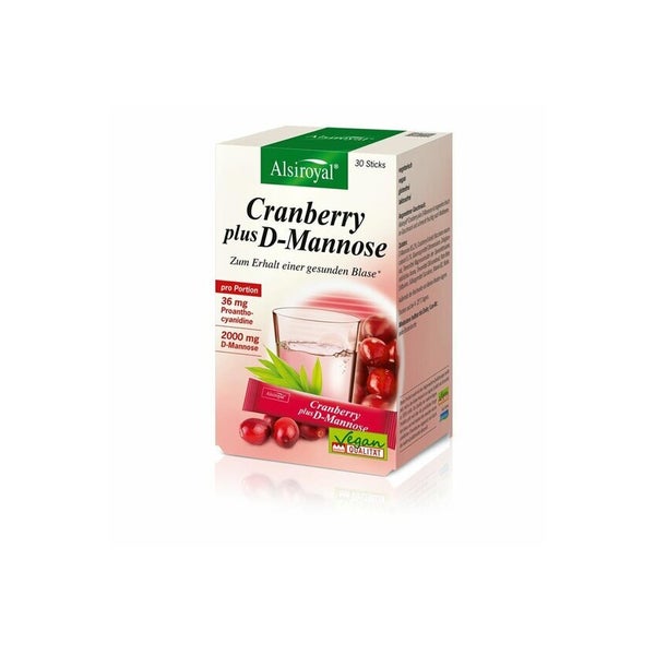 Alsiroyal Cranberry plus D-Mannose 30 Sticks 70,5 g