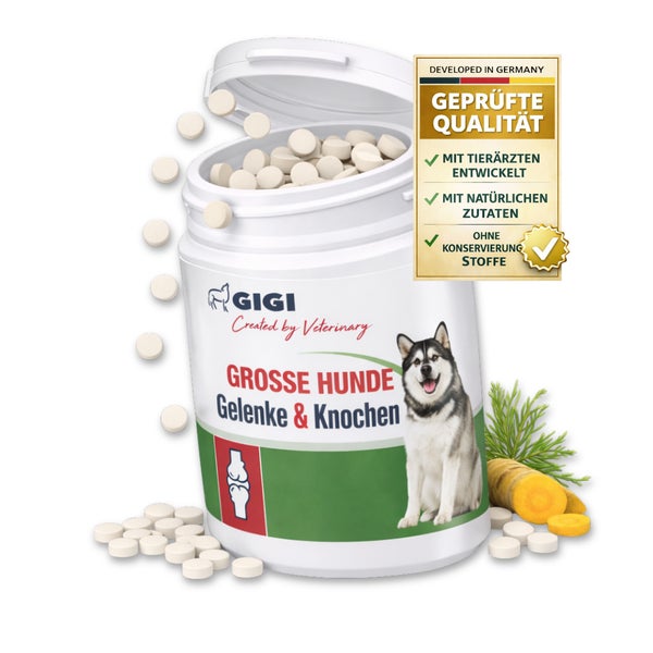 GIGI VET Große Hunde Gelenke & Knochen 240 St