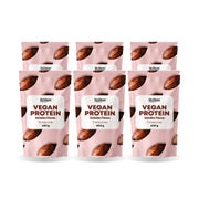 Proteinpulver vegan Schokolade, Eiweißpulver, 6er Pack 3600 g