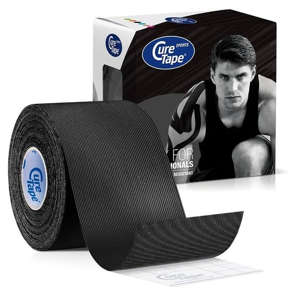 CureTape® Kinesiologie Tape Schwarz 1 St