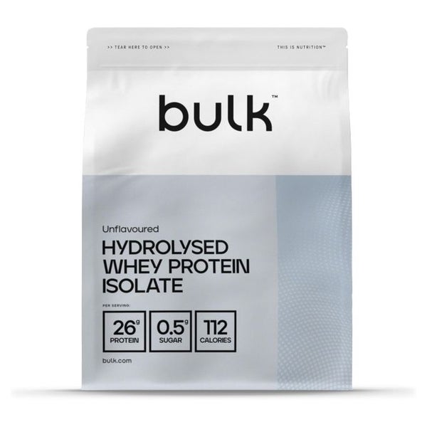 Bulk Hydrolysiertes Whey Protein Isolat, Protein Pulver 500 g