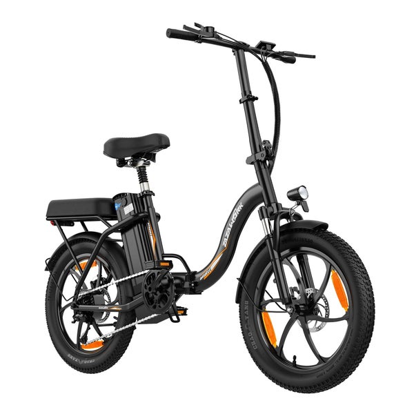 ZAZAWORK C16 Faltbares Elektrofahrrad, 48V 16Ah Akku,Schwarz 1 St