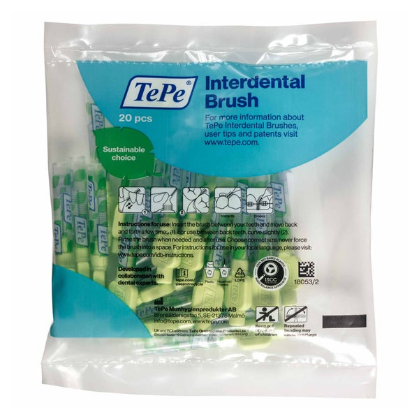 TePe Interdentalbürsten Extra Soft, Grün, ISO Größe: 5 20 St