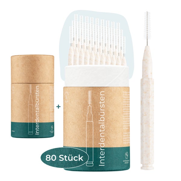 VIGOROUS® Interdentalbürsten nachhaltig ISO 3 (0,6 mm) 80 St