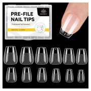 Nageltips Gelnägel Acrylnägel Nailart Set 288 Stück Extra Ku 1 St