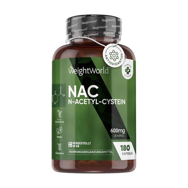 WeightWorld NAC N-Acetyl L-Cystein 180 St