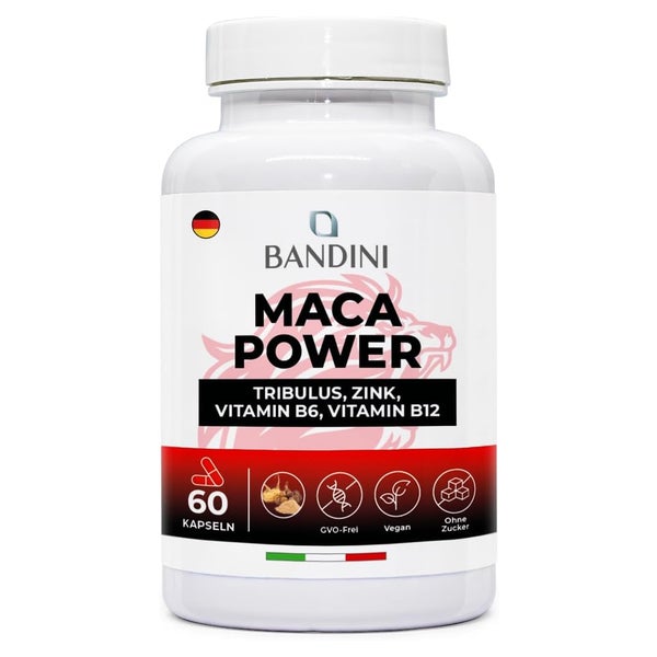 Bandini Maca Power Kapseln 60 St