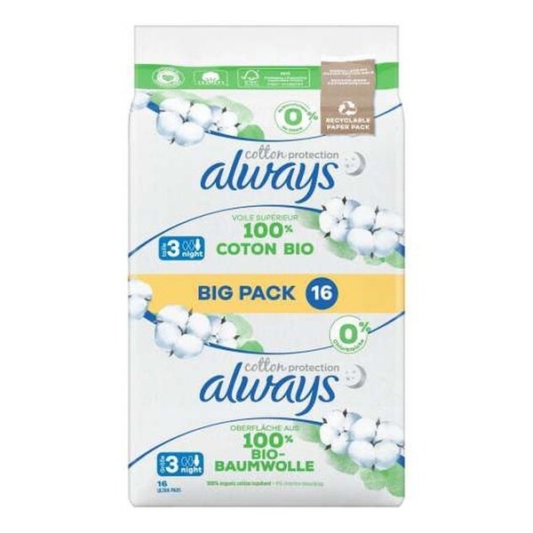 always Ultra Binde Cotton Protection Night 16er 1 St