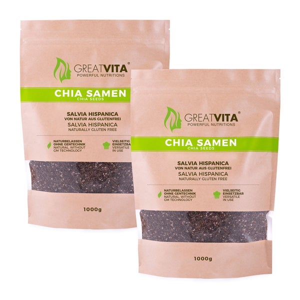 GreatVita Chia Samen 2000 g
