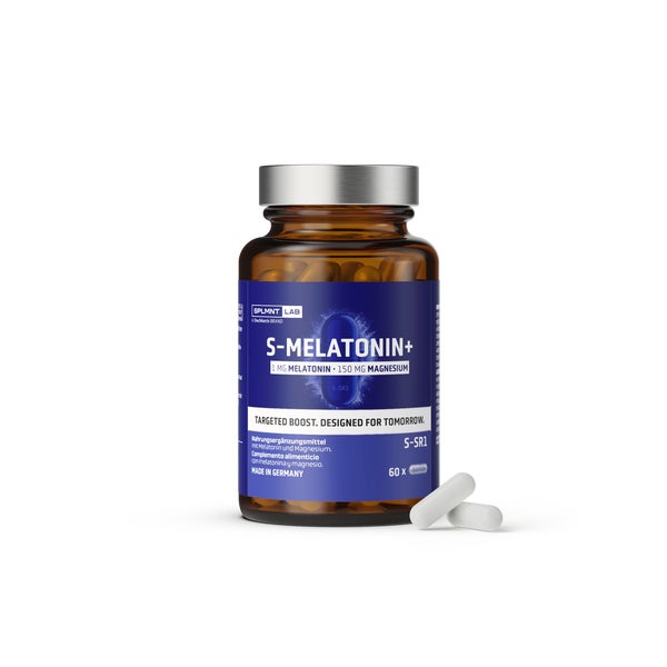 SPLMNT LAB S-MELATONIN+ mit Melatonin & Magnesium 60 St