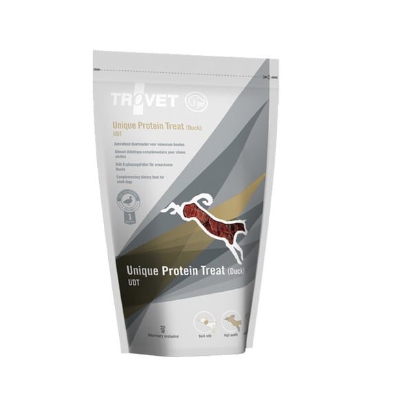 TROVET Unique Protein Treat Duck UDT funktionale Leckerlis für Hunde 125 g 0,125 kg