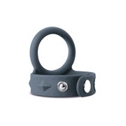 Cock & Ball Strap – Verstellbarer Doppel-Penisring (1 Stück) 1 St