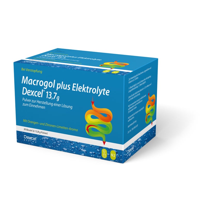 Macrogol plus Elektrolyte Dexcel® 13,7 g 30 St