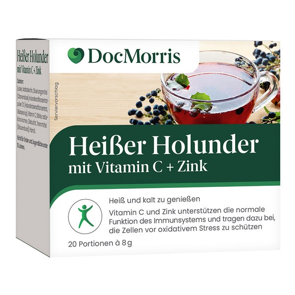 DocMorris Heißer Holunder 20X8 g