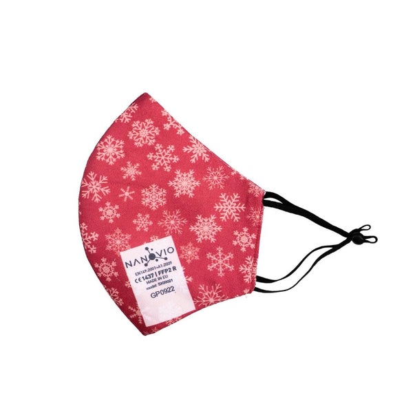 Nanovio FFP2 Maske wiederverwendbar - Christmas Edition 1 St