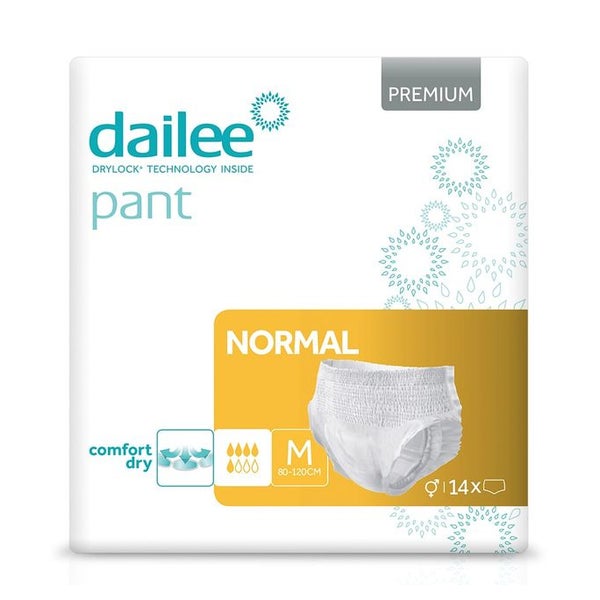 Dailee Inkontinenz Pants Normal M, Windeln für Erwachsene 90 St