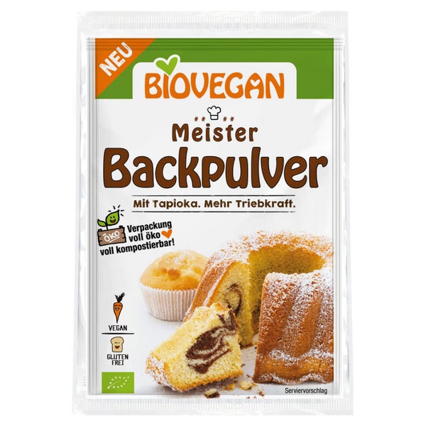Biovegan - Meister Backpulver 51 g