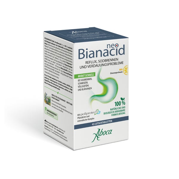 Neo Bianacid Lutschtabletten Zitronengeschmack 45 St