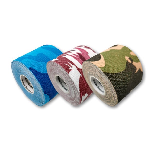 LisaCare Kinesiologie Tape - Camouflage Set - 5cm x 5m 3X1 St