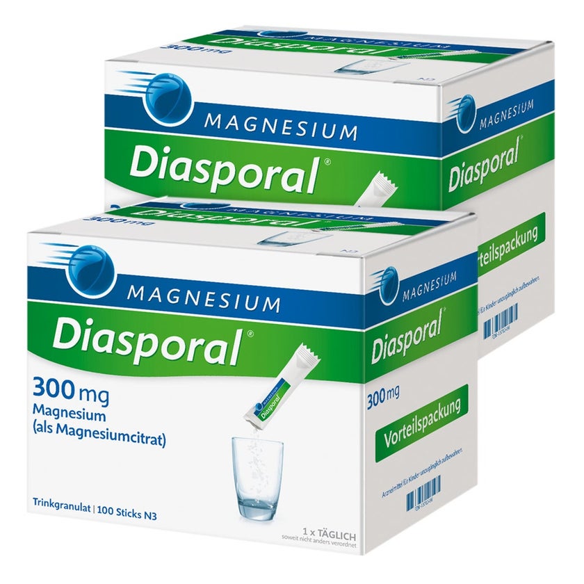 Magnesium-Diasporal® 300 mg Doppelpack 2X100 St