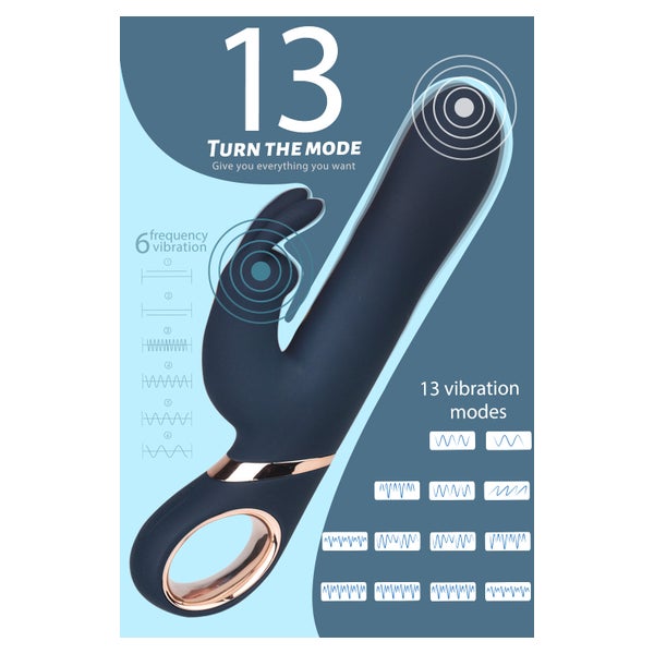 BIG DOUBLE -  Rabbit Vibrator 1 St