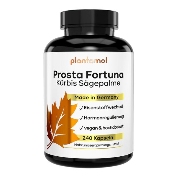 plantomol® Prosta Fortuna Prostata Komplex 9 Inhaltsstoffe