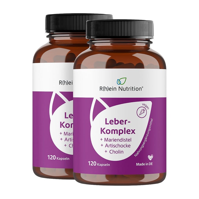 Leber-Komplex Mariendistel + Artischocke + Cholin Doppelpack 2X120 St